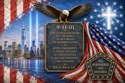 Never Forget 9/11 Flag