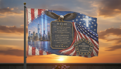 Never Forget 9/11 Flag
